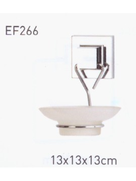 držač sapuna stakleni ef266 vakuum