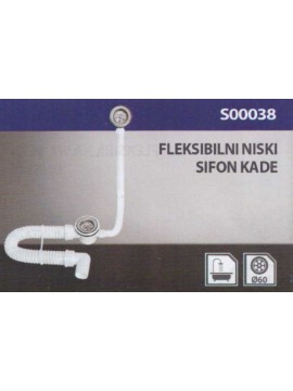sifon za kadu niski S00038Texo