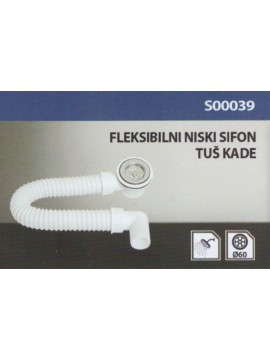 sifon za tuš kadu niski S00039 Texo